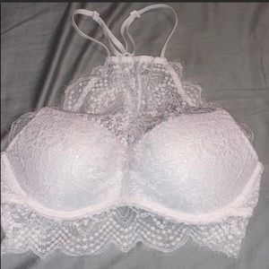 On hold! White Lace Bralette size Small A-C cup